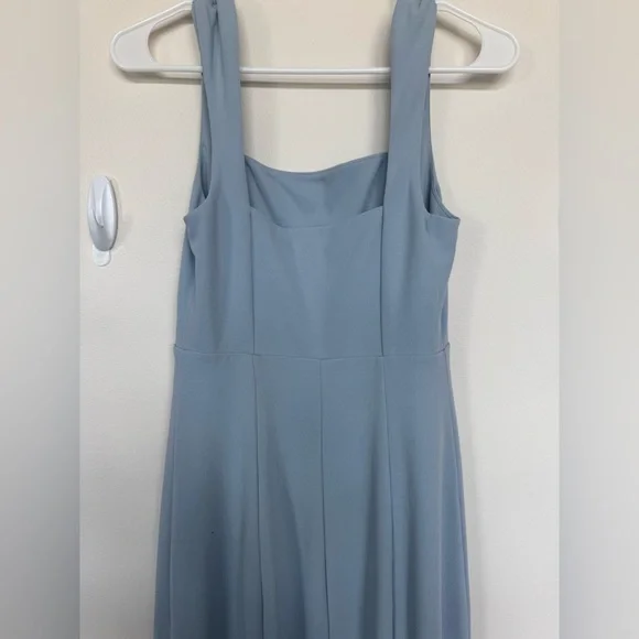 Show me your Mumu Paris Gown Steel Blue. Size Small. - Picture 4 of 8